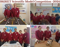 Birla Balika Vidyapeeth students excelled at BKBIET Scientific Model Competition -2024