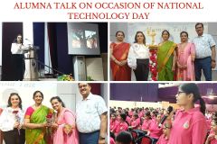 ALUMNA TALK ON OCCASION OF NATIONAL TECHNOLOGY DAY BY RADHIKA HEDA