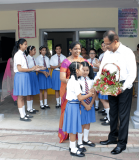 School Assembly Addressed by Director BET