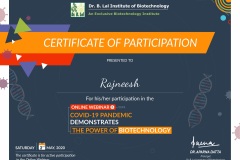 Biotech-Dr-B-Lal-Certificate