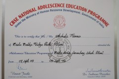 Mrs. Achala Verma_ CBSE National Adolescence Education Programme 2009