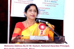4.-Welcome-Address-By-Dr-M.-Kasturi-National-Awardee-Principal-Birla-Balika-Vidyapeeth-Pilani