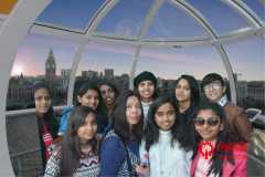 In the London Eye Bubble