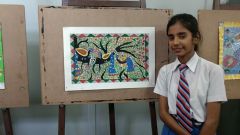 Workshop on Madhubani Painting at Birla Science Centre